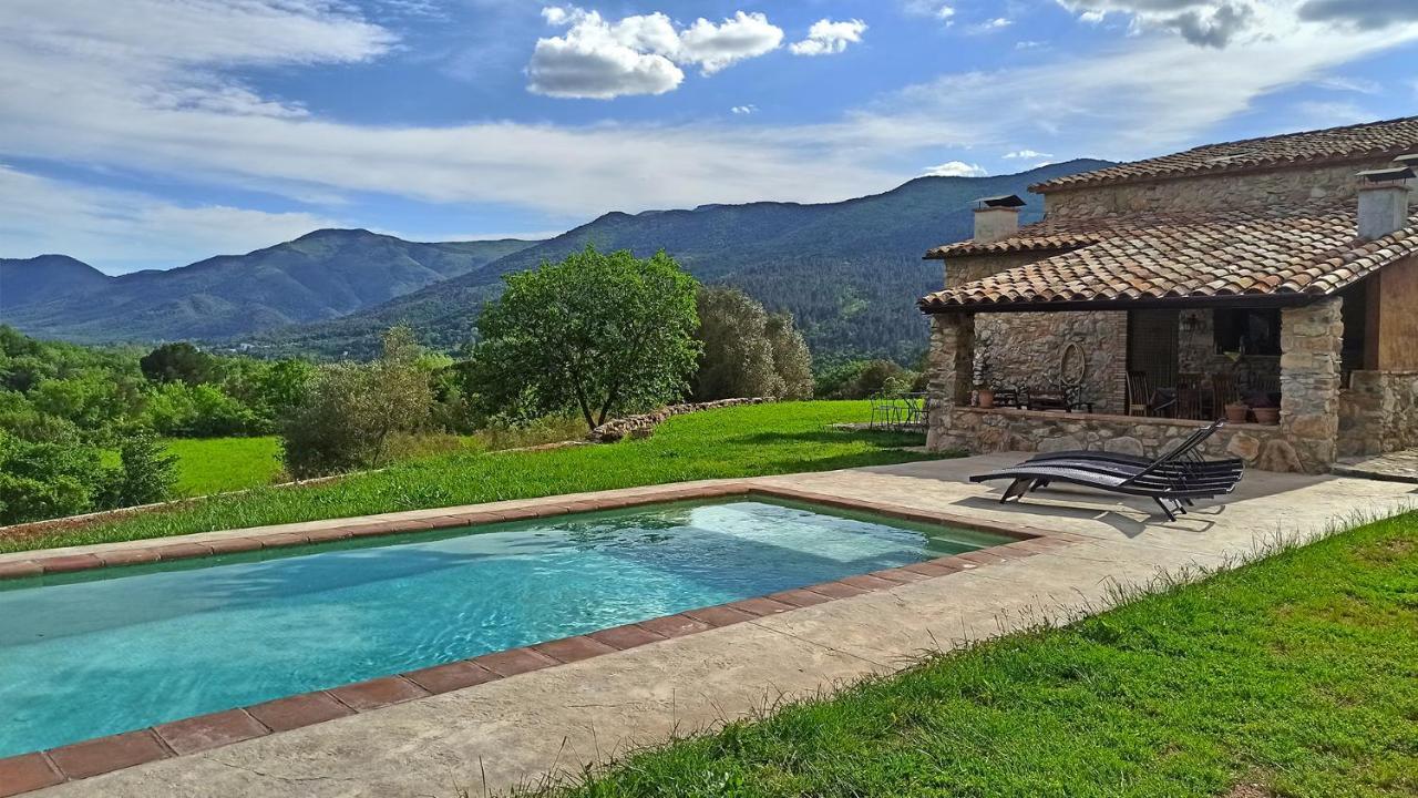 Can Nofre - Masia Familiar En Zona Tranquila Amer Bagian luar foto